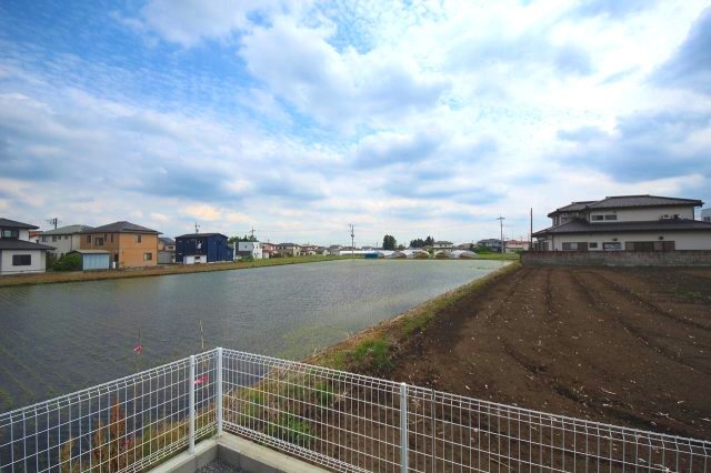 拡大写真：（仮称）鹿沼市上殿町1LDK 1階105のお部屋からの眺めです
