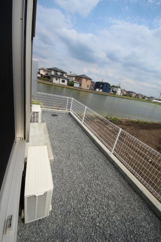 拡大写真：（仮称）鹿沼市上殿町1LDK 1階105のお庭の付いた物件です