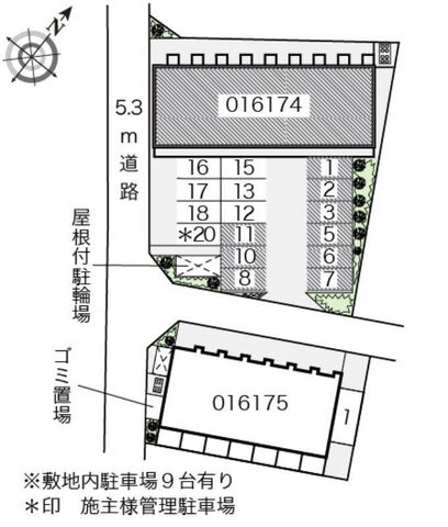 拡大写真:レオパレスセラフI 1階101の外観