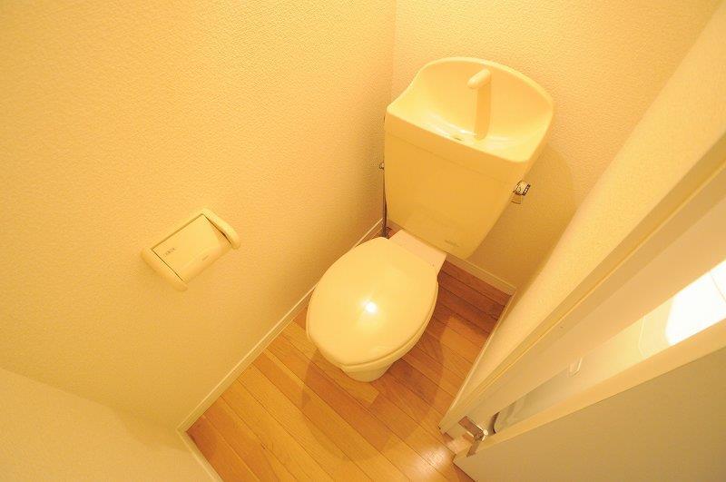 拡大写真：レオパレス２２２ 2階203のバス・トイレ独立タイプ