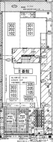 拡大写真:フジパレス神田南通Ⅱ番館 2階201の外観