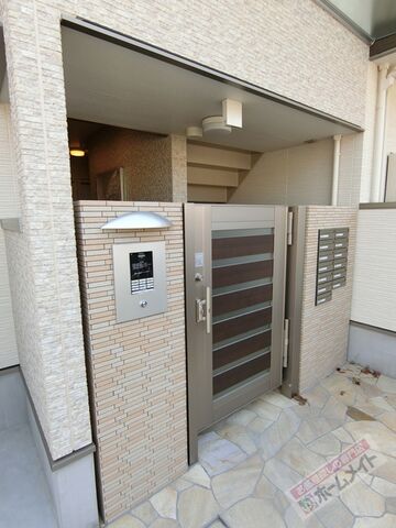 拡大写真:フジパレス鳳中ノース 1階105のオートロックで部外者シャットアウト