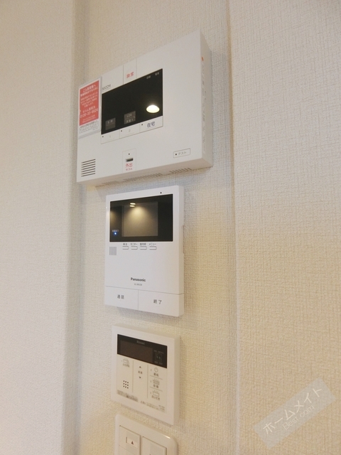 拡大写真:シャーメゾン アミコートA棟 1階101のセキュリティシステム付きでご不在時も安心♪