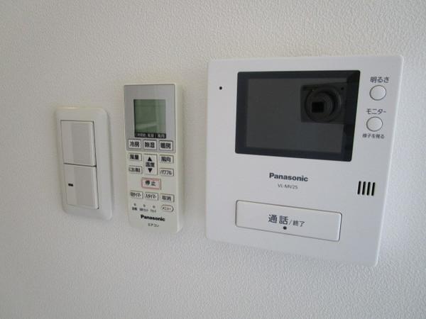 拡大写真:GLANZHAUS 2階201のセキュリティ