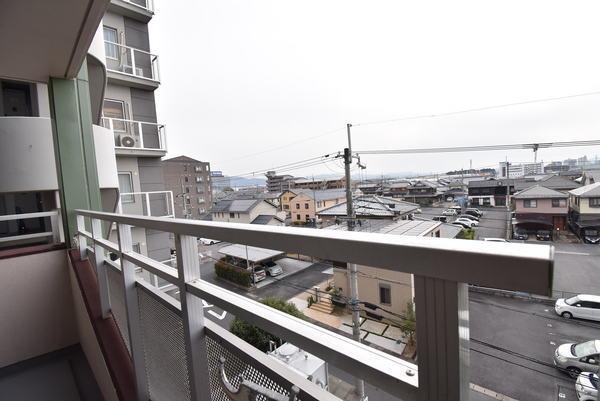 拡大写真:ヴィエナ栗東 6階603の現地からの眺望