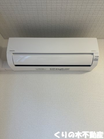 拡大写真:ヒナタ・アサヒノⅠ 1階102のエアコン付きです