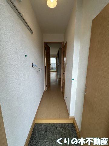 拡大写真：ハイムM・Y　A 1階101の毎日通る玄関はこちらです