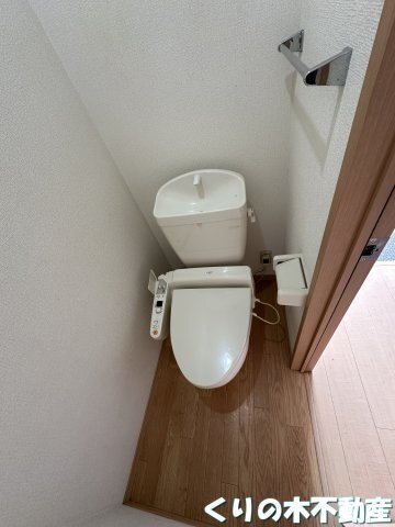 拡大写真：ハイムM・Y　A 1階101の清潔感のあるトイレです
