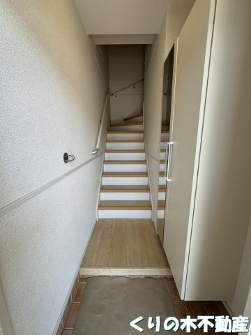 拡大写真:Klar TY V 2階202の毎日通る玄関はこちらです