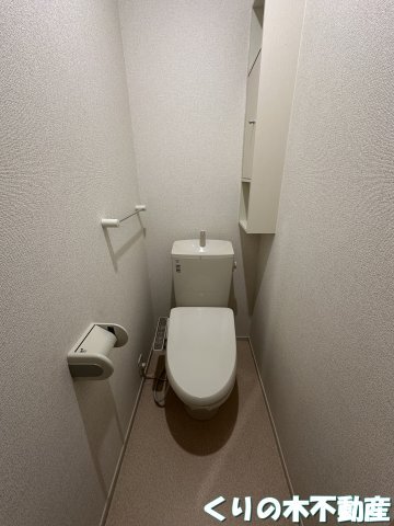 拡大写真:Klar TY V 2階202のトイレもきれいです