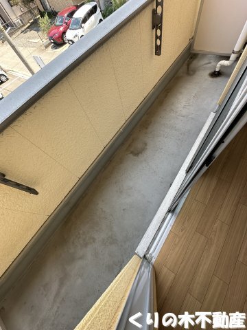 拡大写真:コーポ拝志 2階202のバルコニー付きです