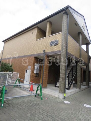 アルベージュ八戸ノ里Ⅱ番館の外観