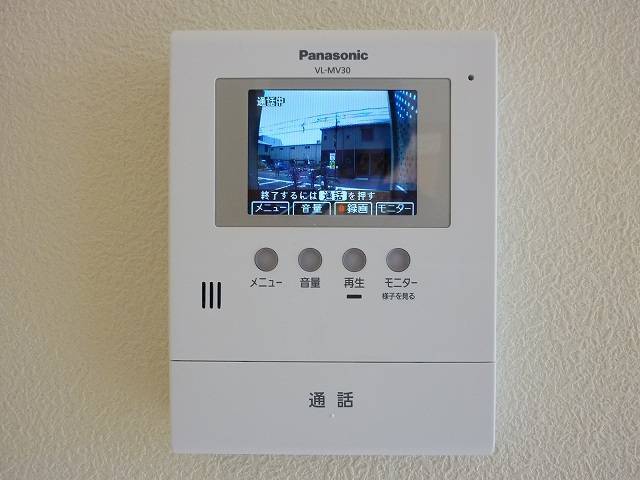 拡大写真:シャーメゾン稲田本町A棟 2階205のセキュリティ