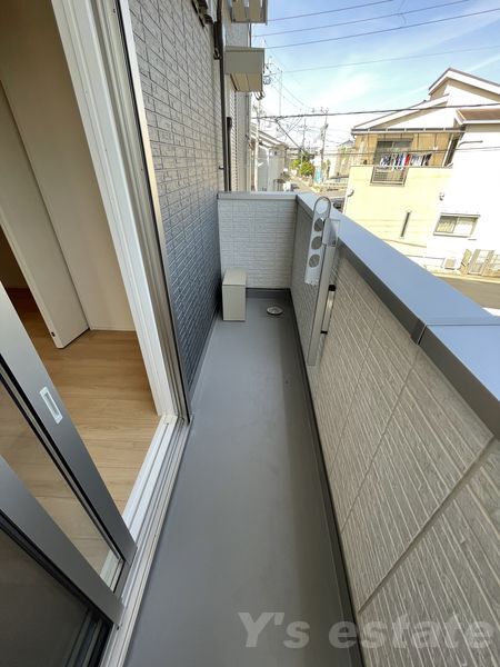 拡大写真:セジュール山本南 2階202のバルコニー