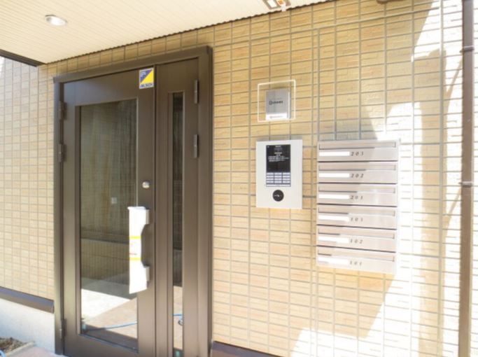 拡大写真:ボナールコート 2階201のエントランス