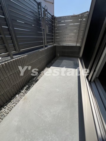 拡大写真:東大阪市瓢箪山町 1階102のバルコニー