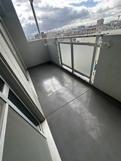 拡大写真:シャルマンコート種田 8階802のバルコニー