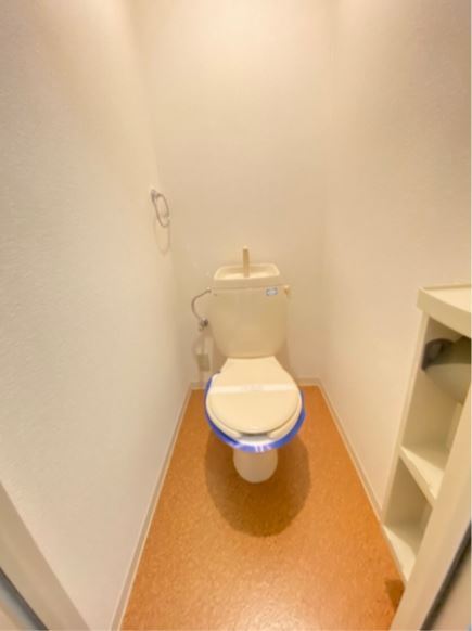 拡大写真:コートジュネス 2階201のトイレ