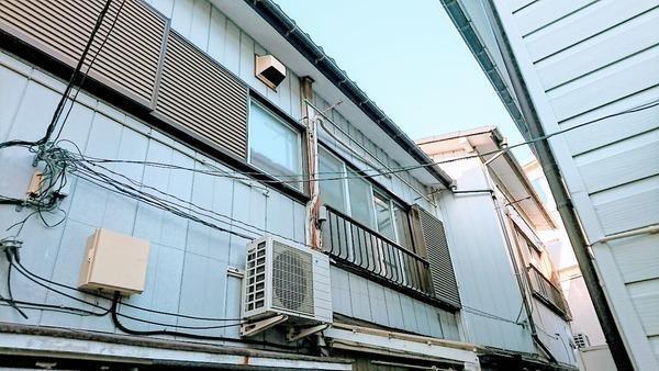 拡大写真:石塚荘 201のバルコニー