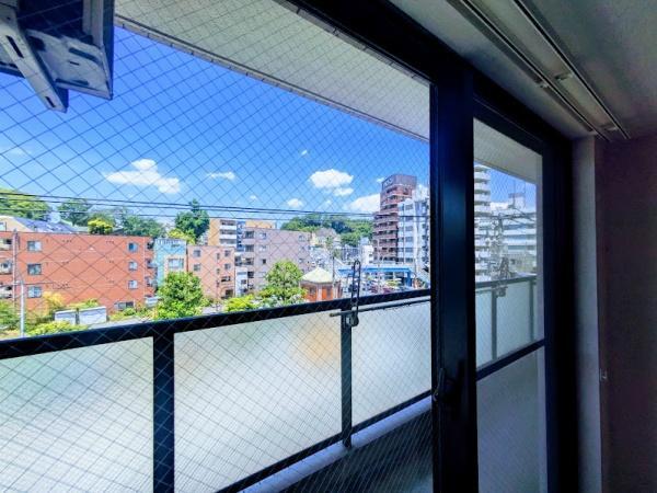 拡大写真:横浜市西区浅間町1丁目 4階401のバルコニー
