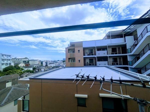 拡大写真:横浜市神奈川区大口仲町 2階203の現地からの眺望