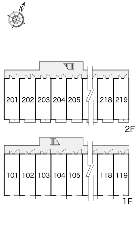 拡大写真:レオパレスさつき 2階218のその他