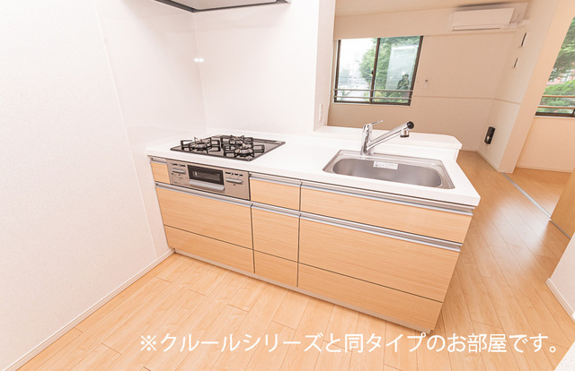 拡大写真:新)ベルグレイス 2階202のキッチン