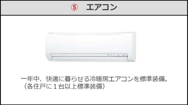 拡大写真:コイトハイツ 2階202の室内設備(イメージ)