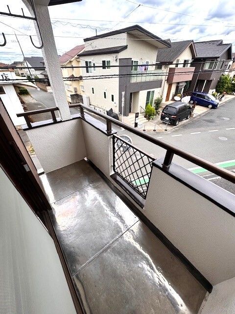 拡大写真:プレタメゾン小山 2階201のバルコニー