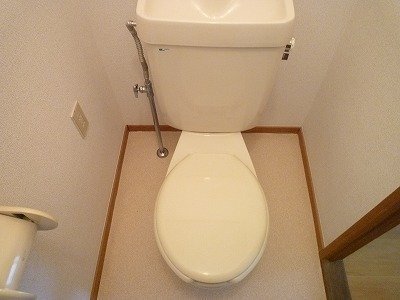 拡大写真:リバーハーフハイツ 2階202のトイレ