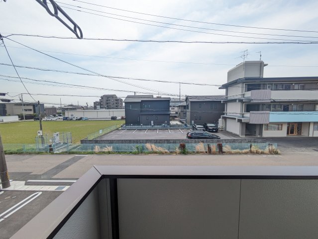 拡大写真:D-ROOM茜部中島 B棟 2階202の展望