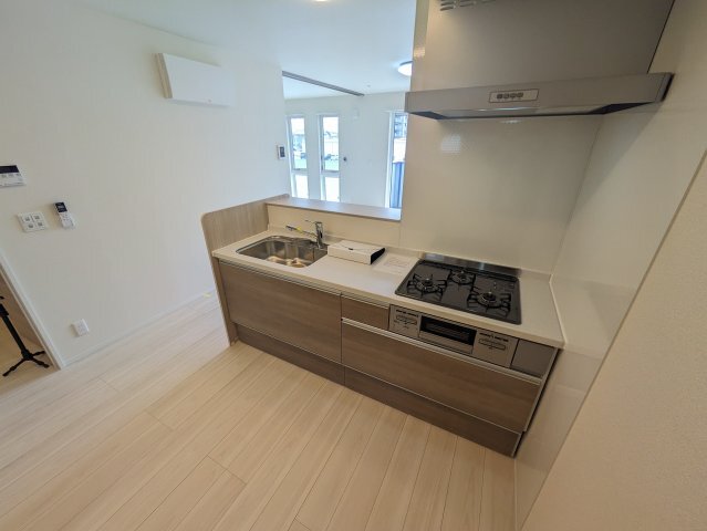 拡大写真:D-ROOM茜部中島 B棟 2階202のキッチン