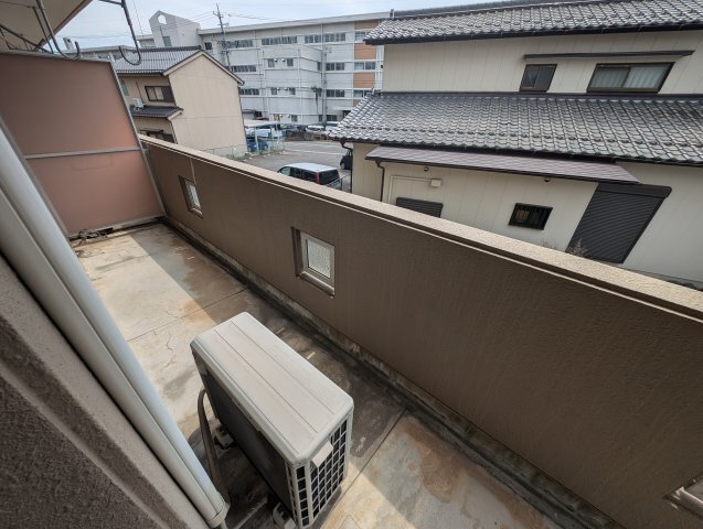 拡大写真:ノースランド1 2階2Eのバルコニー