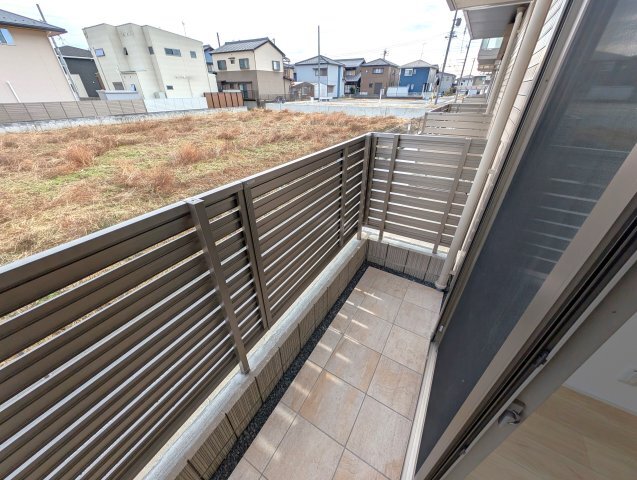 拡大写真:Wisteria東鶉 2階205のバルコニー