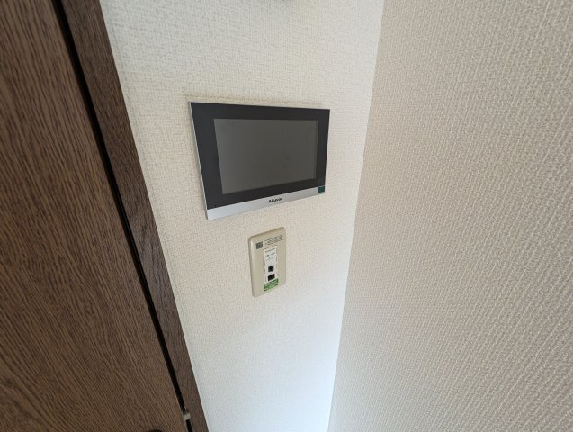 拡大写真:クレールたつた 4階406のセキュリティ