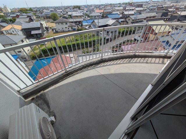 拡大写真:シェラトン広瀬 6階7Dのバルコニー