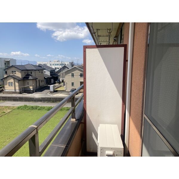 拡大写真：Gハイツ97 3階308のバルコニー