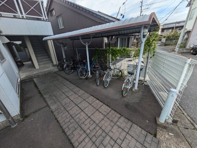 拡大写真:毛利コーポⅡ 2階201のバルコニー
