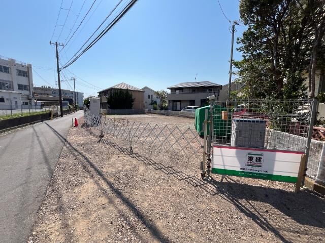 拡大写真:沼津市大岡新築アパート 2階203の建築現場