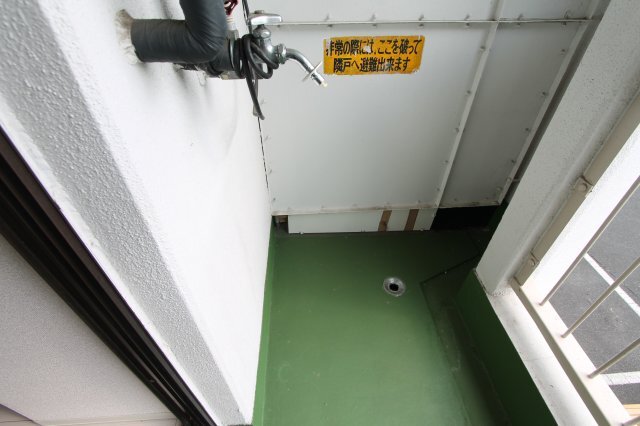 拡大写真:高野ハイツ 3階307のバルコニーがあります