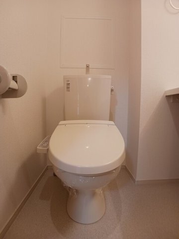 拡大写真：グラン・ブルー 2階202のトイレもきれいです