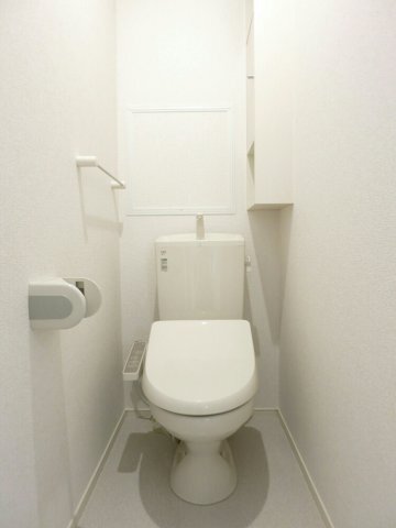 拡大写真：プロムナードⅡ 2階201のトイレも気になるポイント