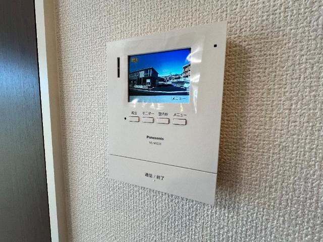 拡大写真：APGヴィラ徳倉B 2階202のカメラ付インターホン