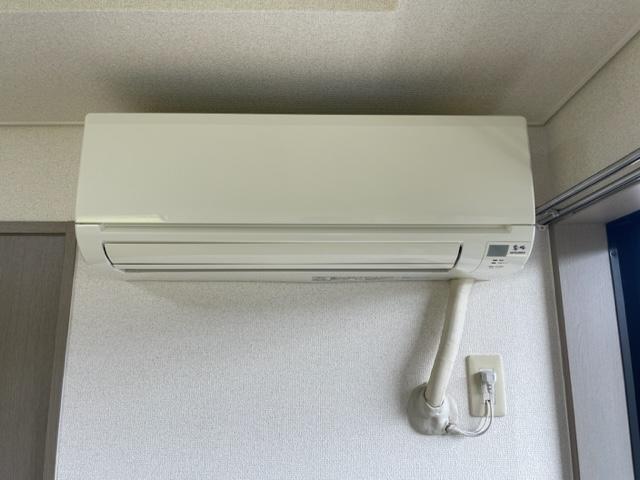 拡大写真:シャトー長沢 2階201のエアコン(イメージ)