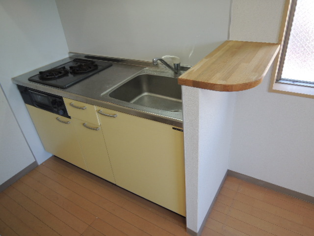 拡大写真:世田谷区下馬1丁目 2階202のキッチン