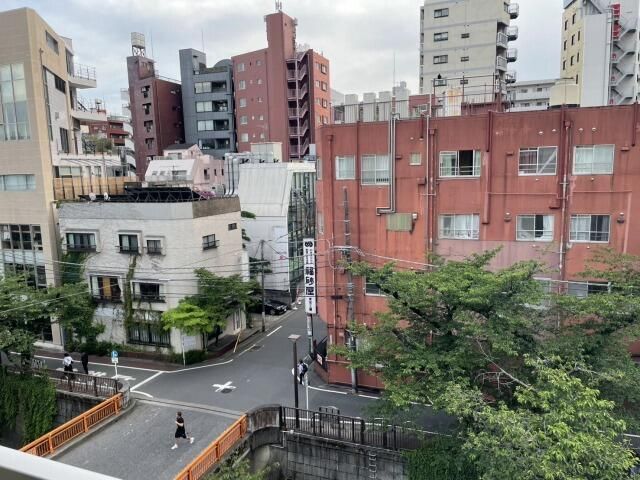 拡大写真:目黒区青葉台1丁目 5階502の展望