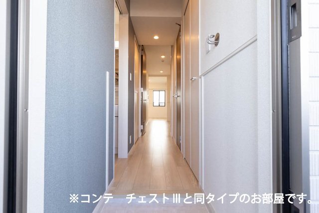 拡大写真:中筋1丁目アパート 3階303の毎日通る玄関はこちらです