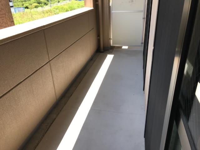 拡大写真:来夢6868 2階205のベランダ