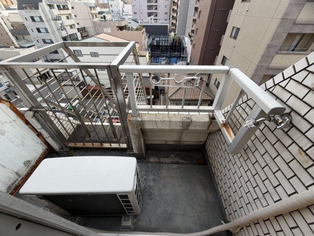 拡大写真:広島市中区河原町 6階604のバルコニー