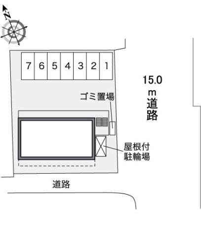 拡大写真:レオパレス桜尾本町 2階201のその他